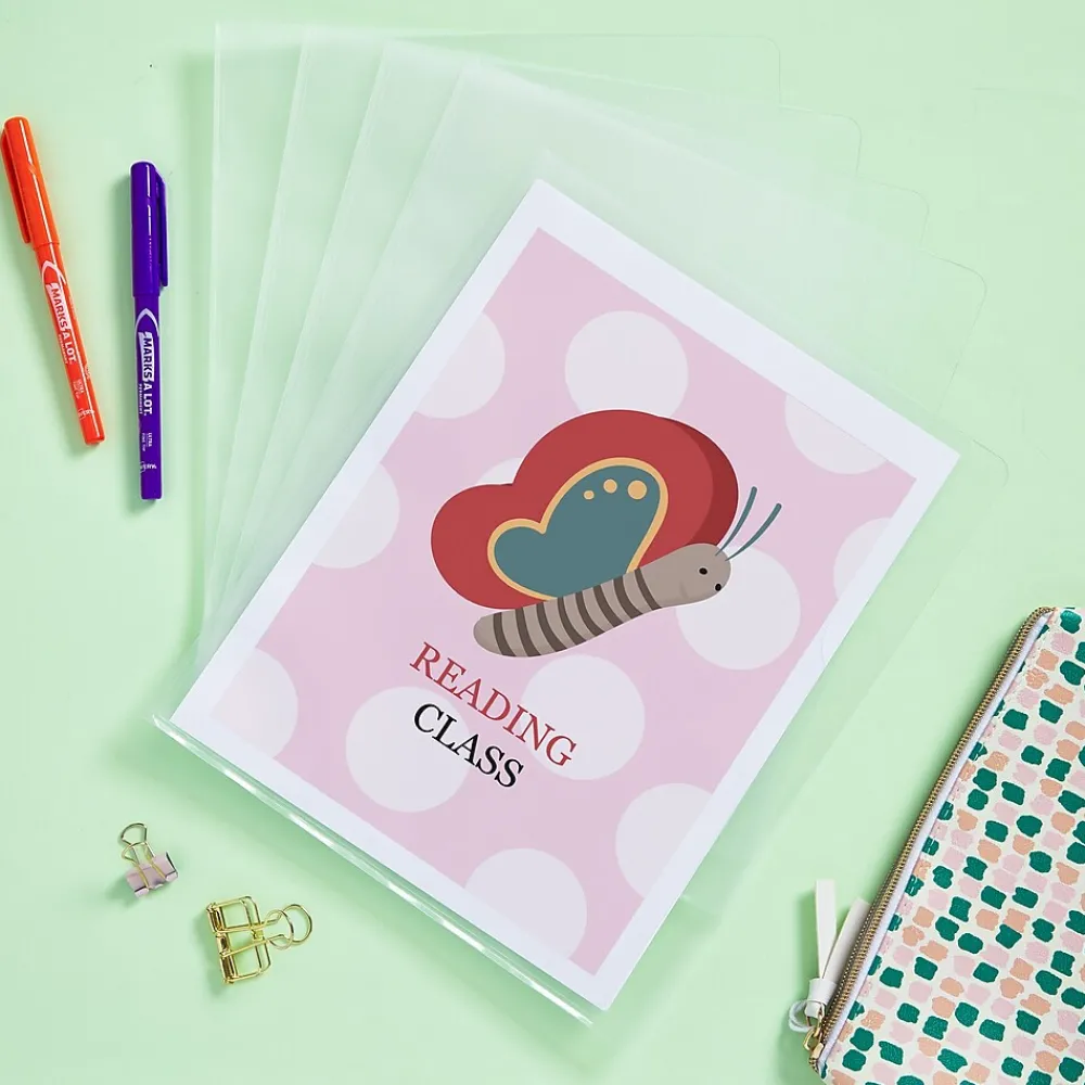 Sheet Protectors|Avery Heavyweight Sheet Protectors, 8.5" x 11", Clear, 12/Pack (72611)