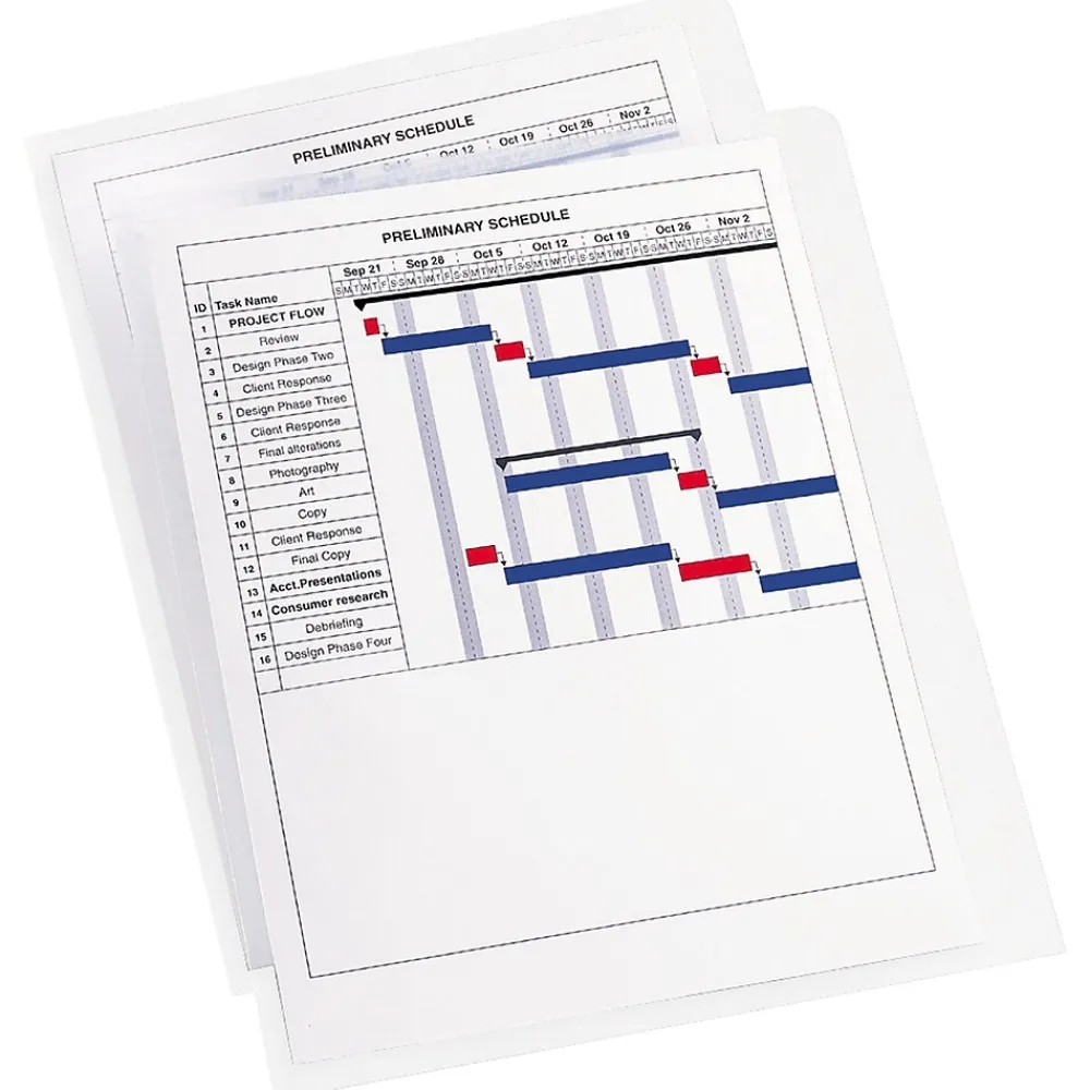 Sheet Protectors|Avery Heavyweight Sheet Protectors, 8.5" x 11", Clear, 12/Pack (72611)