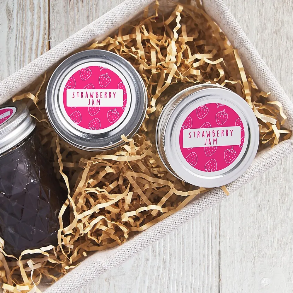 New Avery High Visibility Laser Shipping Labels, 2.5"Dia., White, 300/Pack (5294)