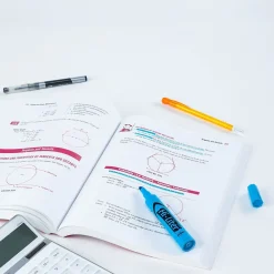 Highlighters|Avery Hi-Liter Desk Style Highlighters, Chisel Tip, Blue, Dozen (24016)