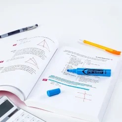 Highlighters|HI-LITER Avery Tank Highlighters, Chisel Tip, Blue, Dozen (07746)