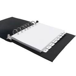 Dividers|Avery Index Maker Mini Paper Dividers with Print & Apply Label Sheets, 8 Tabs, White (11427)