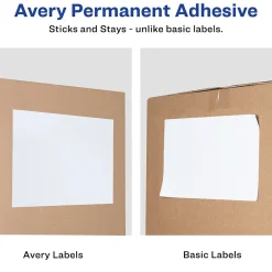 New Avery Inkjet Shipping Labels, 5-1/2