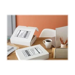 Clearance Avery Internet Laser/Inkjet Shipping Labels, 8.5" x 5.5", White, 20 Labels/Pack (18126)