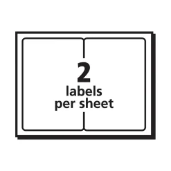 Clearance Avery Internet Laser/Inkjet Shipping Labels, 8.5