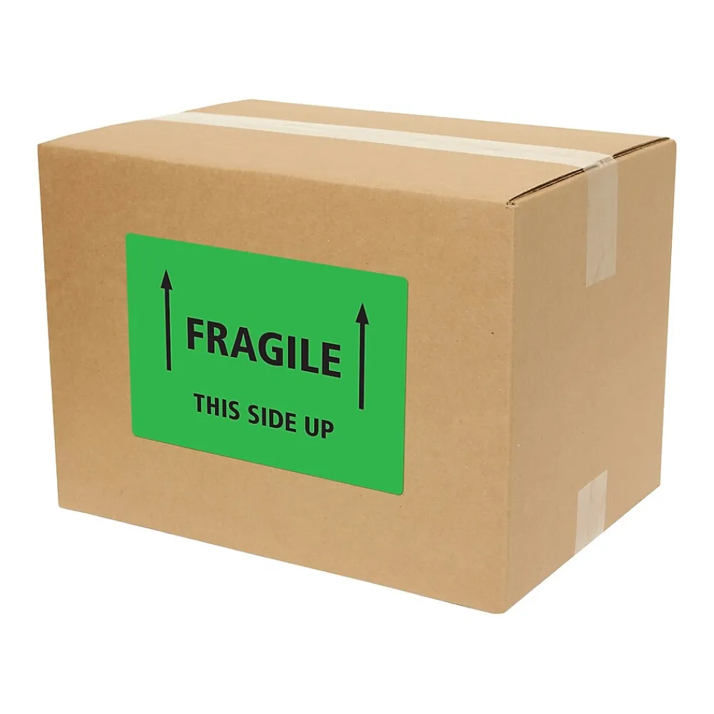 New Avery Laser Shipping Labels, 5-1/2" x 8-1/2", Neon Green, 200 Labels/Box (5952)