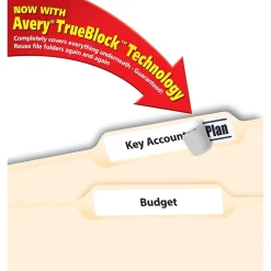 Labels|Avery Laser/Inkjet File Folder Labels, 2/3