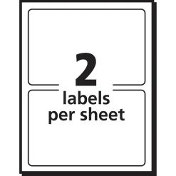 Hot Avery Laser/Inkjet Multipurpose Labels, 2