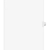 Dividers|Avery Legal Pre-Printed Paper Dividers, Side Tab M, White, Style, Letter Size, 25/Pack (01413)