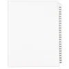 Dividers|Avery Legal Pre-Printed Paper Divider Collated Set, 326-350 Tabs, White, Style, Letter Size (01343)
