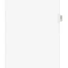 Dividers|Avery Legal Pre-Printed Paper Dividers, Side Tab EXHIBIT C Tab, White, Style, Letter Size, 25/Pack (01373)