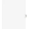 Dividers|Avery Legal Pre-Printed Paper Dividers, Side Tab EXHIBIT F, White, Style, Letter Size, 25/Pack (01376)