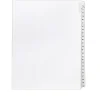 Dividers|Avery Legal Pre-Printed Paper Divider Collated Set, 76-100 Tabs, White, Allstate Style, Letter Size (01704)