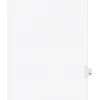 Dividers|Avery Legal Pre-Printed Paper Dividers, Side Tab #19, White, Style, Letter Size, 25/Pack (01019)