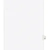 Dividers|Avery Legal Pre-Printed Paper Dividers, Side Tab #20, White, Style, Letter Size, 25/Pack (01020)