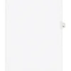 Dividers|Avery Legal Pre-Printed Paper Dividers, Side Tab #34, White, Style, Letter Size, 25/Pack (01034)