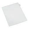 Dividers|Avery Legal Pre-Printed Paper Dividers, Side Tab #4, White, Allstate Style, Letter Size, 25/Pack (82202)