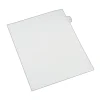 Dividers|Avery Legal Pre-Printed Paper Dividers, Side Tab #5, White, Allstate Style, Letter Size, 25/Pack (82203)