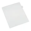 Dividers|Avery Legal Pre-Printed Paper Dividers, Side Tab #7, White, Allstate Style, Letter Size, 25/Pack (82205)