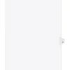 Dividers|Avery Legal Pre-Printed Paper Dividers, Side Tab P, White, Style, Letter Size, 25/Pack (01416)