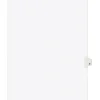 Dividers|Avery Legal Pre-Printed Paper Dividers, Side Tab Q, White, Style, Letter Size, 25/Pack (01417)
