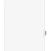 Dividers|Avery Legal Pre-Printed Paper Dividers, Side Tab EXHIBIT G, White, Style, Letter Size, 25/Pack (01377)