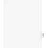 Dividers|Avery Legal Pre-Printed Paper Dividers, Side Tab EXHIBIT H, White, Style, Letter Size, 25/Pack (01378)