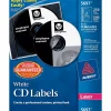 Hot Avery Matte Laser CD/DVD Labels, White, 250/Pack (AVE5697)