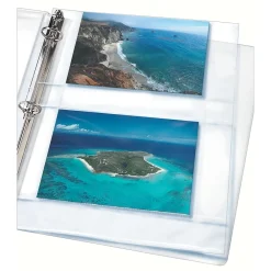 Sheet Protectors|Avery Photo Pages Lightweight Sheet Protectors, 4" x 6", Clear, 10/Pack (13406)