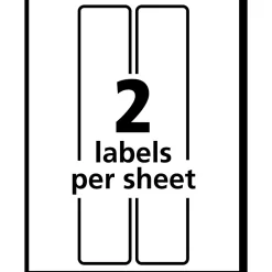 Hot Avery Postage Meter Shipping Labels, Matte White, 1 25/32