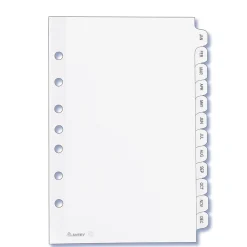Dividers|Avery Pre-Printed Mini Paper Dividers, Jan-Dec Tabs, White (11315)