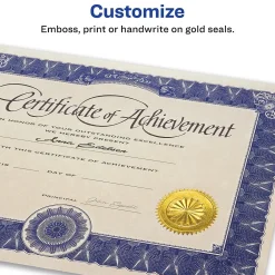 Labels|Avery Printable Inkjet Notary Seal Labels, 2