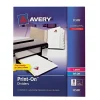 Dividers|Avery Print-On Paper Dividers, 8 Tabs, White (11528)