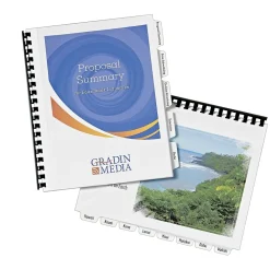 Dividers|Avery Print-On Unpunched Paper Dividers, 5 Tabs, White, 5 Sets/Pack (11516)