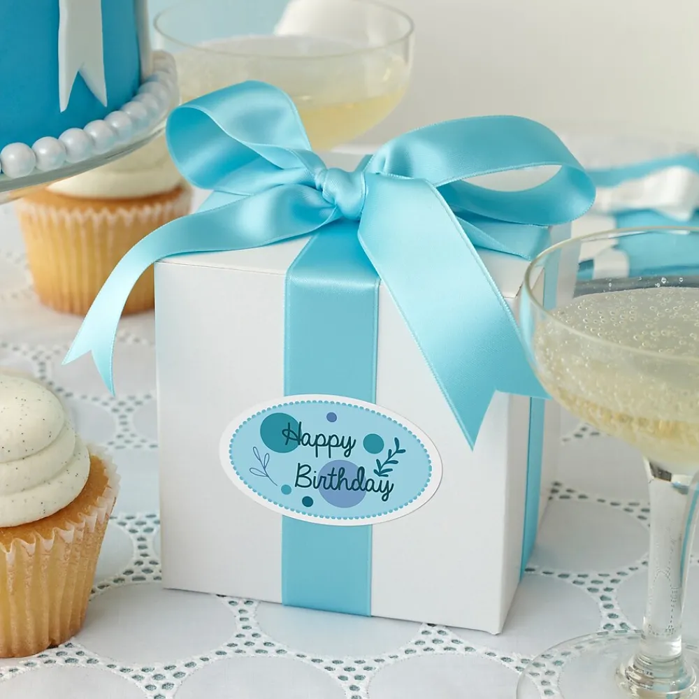 Labels|Avery Print-to-the-Edge Laser/Inkjet Oval Labels, 1 1/2" x 2 1/2", White, 450 Labels/Pack (22564)