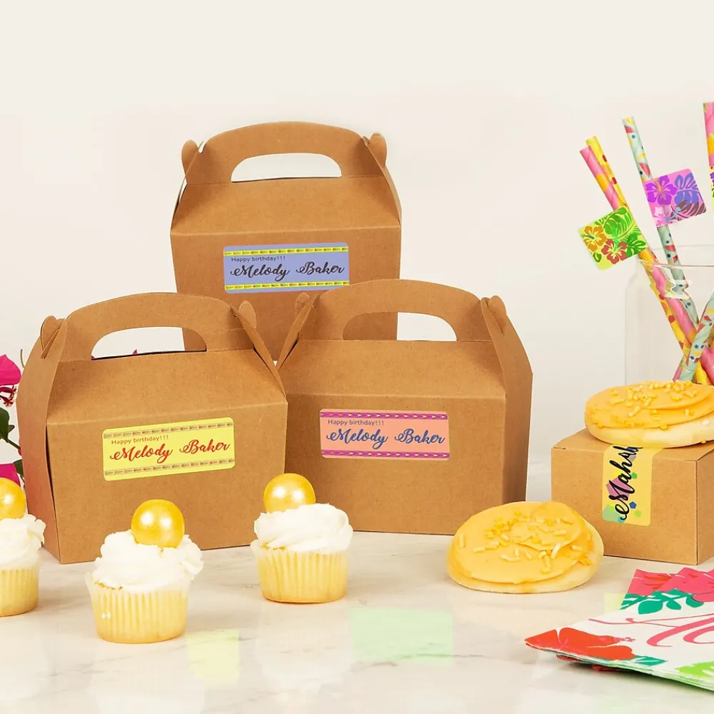 Outlet Avery Print-to-the-Edge Laser Address Labels, 1-1/4" x 2-3/8", White, 450 Labels/Pack (6871)