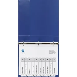 Dividers|Avery Ready Index Table of Contents Paper Dividers, 1-10 Tabs, White (11134)