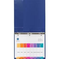 Dividers|Avery Ready Index Table of Contents Paper Dividers, 1-8 Tabs, Multicolor, 24 Sets/Box (11168)