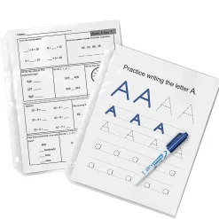 Sheet Protectors|Avery Recycled Economy Lightweight Sheet Protectors, 8-1/2