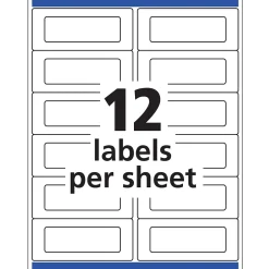 Best Avery Send & Reply Piggyback Laser/Inkjet Mailing Labels, 1-5/8