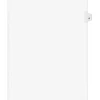 Dividers|Avery Style Individual Legal Divider, Tab D, 8.5" x 11", White, 25/Set (01404)