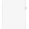 Dividers|Avery Style Individual Legal Divider, Tab G, 8.5" x 11", White, 25/Set (01407)