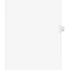 Dividers|Avery Style Individual Legal Divider, Tab K, 8.5" x 11", White, 25/Set (01411)