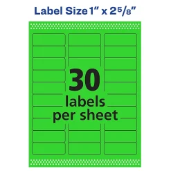 Sale Avery Sure Feed Laser Address Labels, 1
