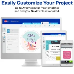 Sale Avery Sure Feed Laser Address Labels, 1