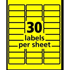 Outlet Avery Sure Feed Laser Address Labels, 1