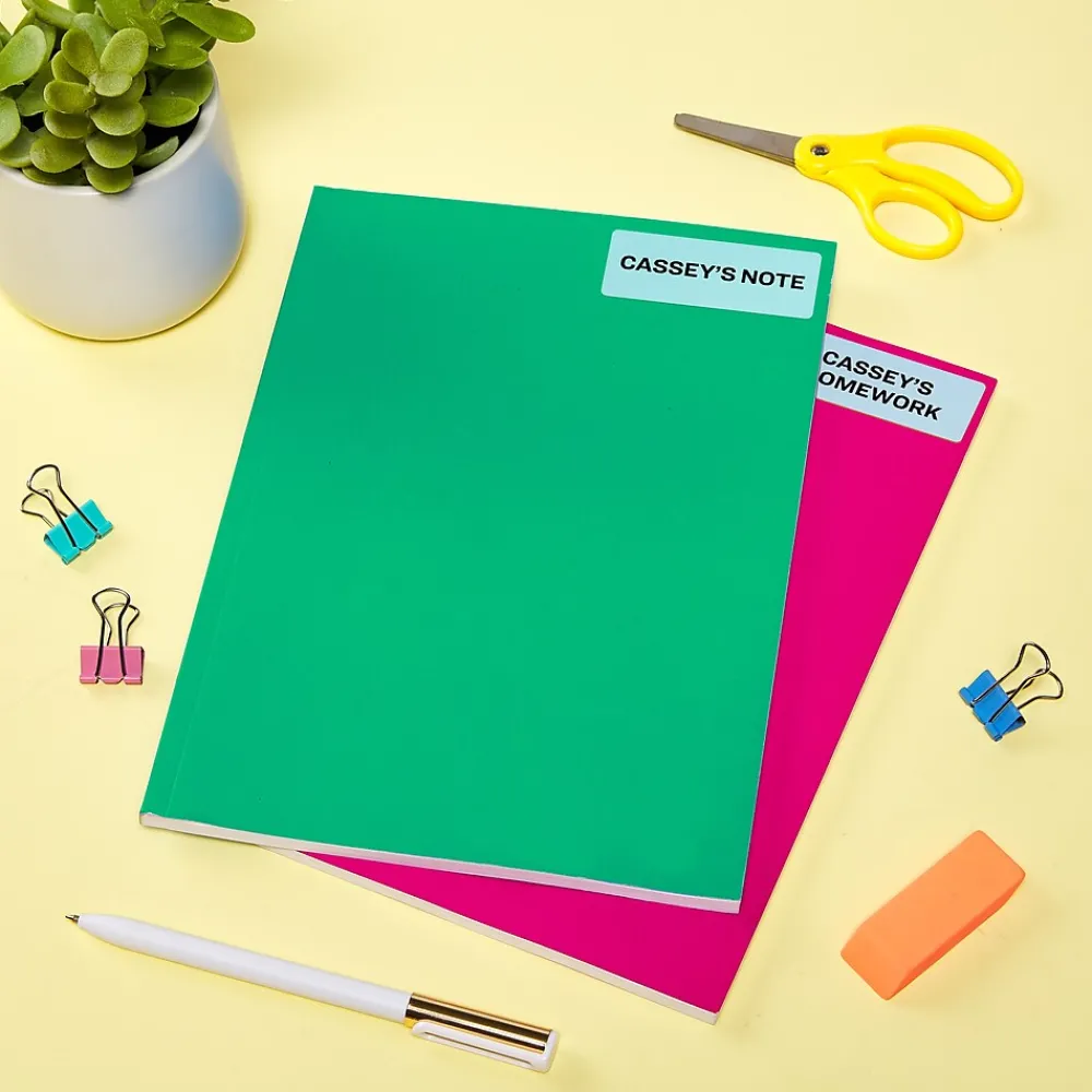 Hot Avery Sure Feed Laser Address Labels, 1" x 2 5/8", , 750 Labels/Pack (5980) Pastel Blue