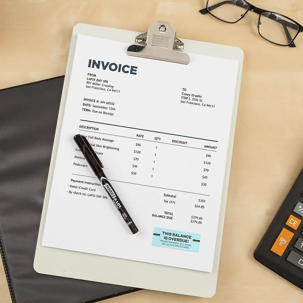 Hot Avery Sure Feed Laser Address Labels, 1" x 2 5/8", , 750 Labels/Pack (5980) Pastel Blue