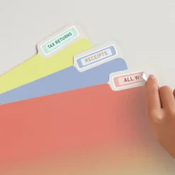 Labels|Avery Sure Feed Laser/Inkjet Extra Large File Folder Labels, 15/16