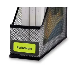 Labels|Avery Sure Feed Laser/Inkjet ID Labels, 1" x 2-5/8", Assorted Neon, 360 Labels/Pack (6479)